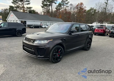 2020 Land Rover Range Rover Sport Svr z USA, uszkodzony, nr VIN SALWZ2RE7LA712894